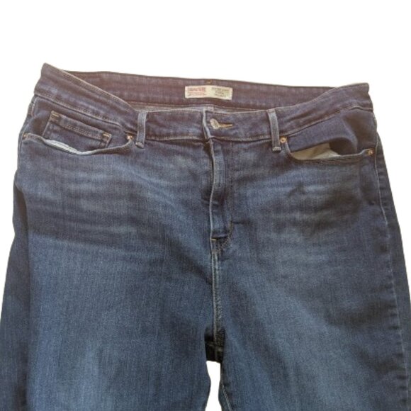 ---  LEVIS Hight Waisted / Hi Rise Skinny Jeans Size 34 / 18 Fits 14  --- - Picture 2 of 5